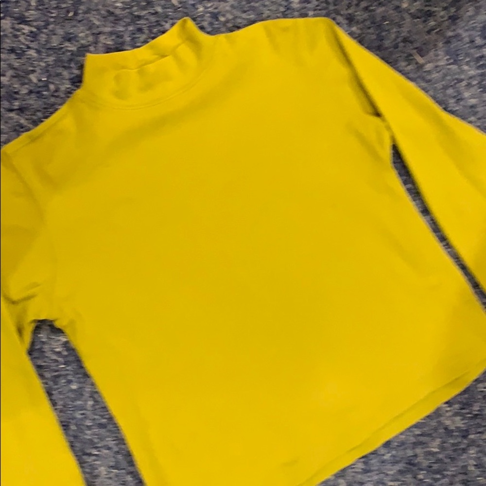 Lands’End Long Sleeve Turtleneck Olive Green